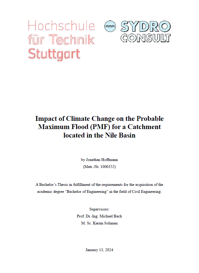 climate change bachelor thesis